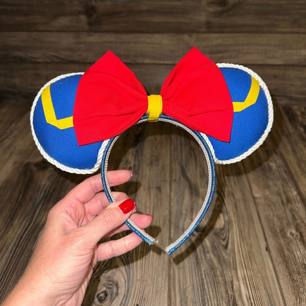 Disney Bounding Mickey Mouse Ears Handmade
Soft Comfortable Red Bow - Picture 1 of 4